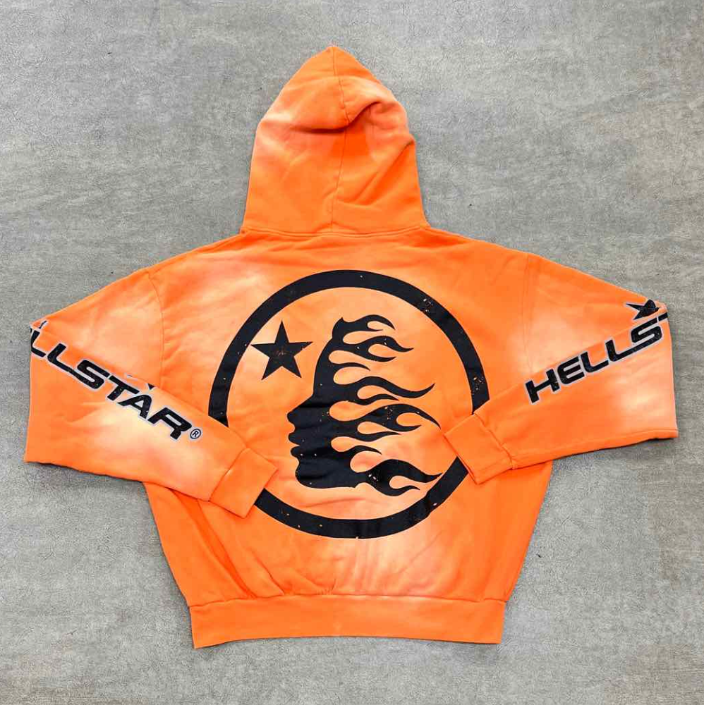 Hellstar Hoodie "Orange"