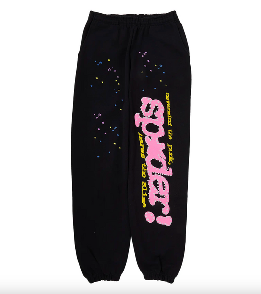 Sp5der P*nk V2 Sweatpant 'Black'